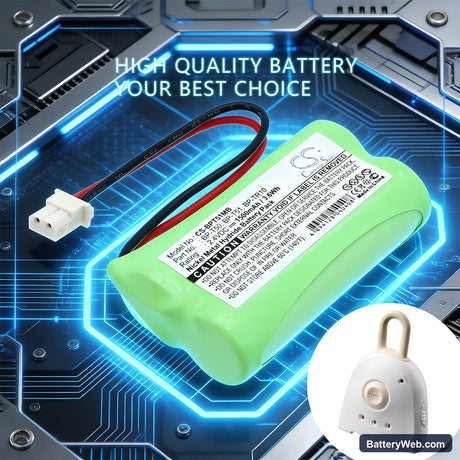 Sony NTM-910 Baby Nursery Monitor Replacement Battery, 2.4V, 1500mAh, Ni-MH 6