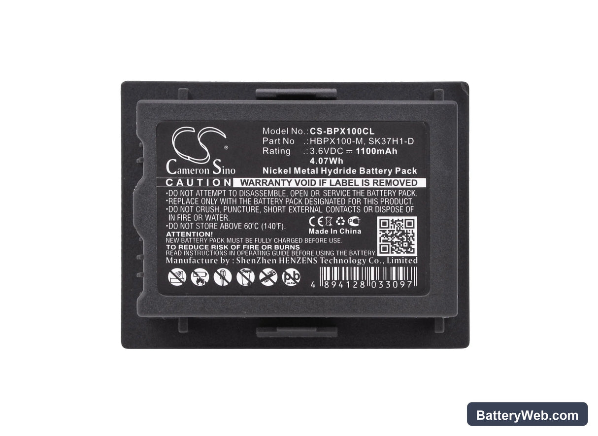 Nortel NTTQ5010 Replacement Battery, 3.6V, 1100mAh, Ni-MH 5