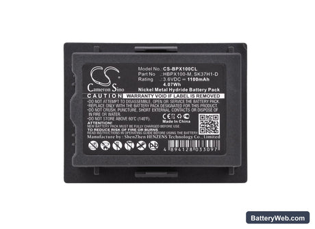 Nortel NTTQ5010 Replacement Battery, 3.6V, 1100mAh, Ni-MH 5