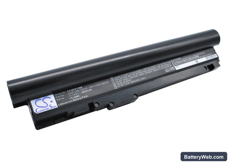 Sony VAIO VGN-TZ121 Replacement Battery, 11.1V, 6600mAh, Li-ion 2