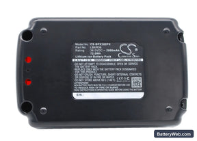 Black & Decker LST136 Replacement Battery, 36V, 2000mAh, Li-ion 1