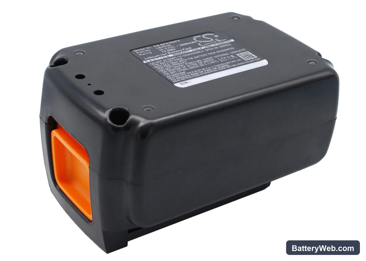 Black & Decker LST136 Replacement Battery, 36V, 2000mAh, Li-ion 2