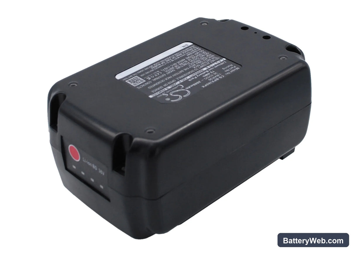 Black & Decker LST136 Replacement Battery, 36V, 2000mAh, Li-ion 3