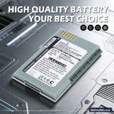 BenQ-Siemens P51 Replacement Battery, 3.7V, 1400mAh, Li-Polymer 7