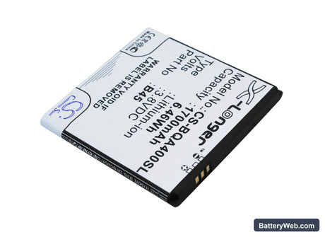 Malata i10 Replacement Battery, 3.8V, 1700mAh, Li-Polymer 2
