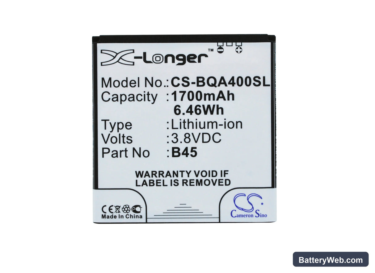 Malata i10 Replacement Battery, 3.8V, 1700mAh, Li-Polymer 5