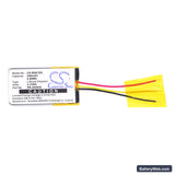 Bose QuietComfort 20 Replacement Battery, 3.7V, 240mAh, Li-Polymer 3
