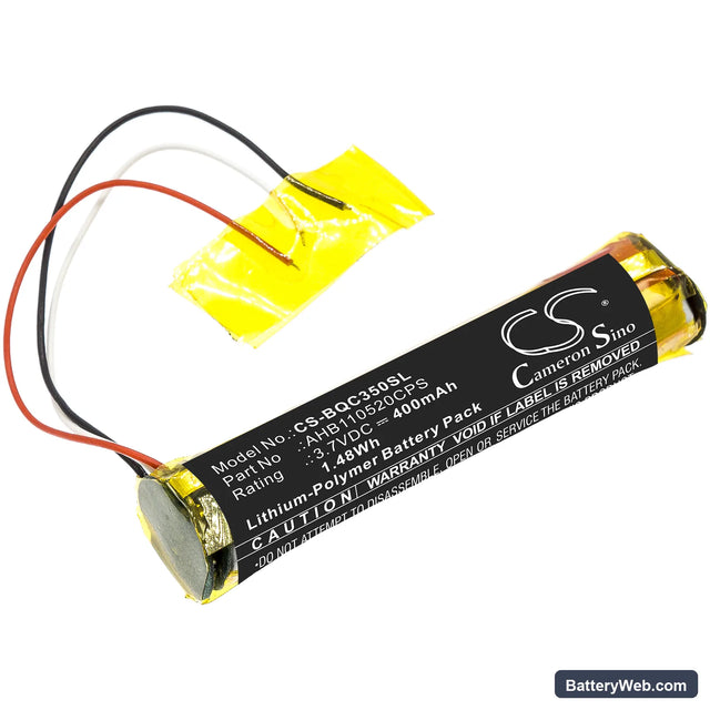 Bose Quietcomfort 35 Replacement Battery, 3.7V, 400mAh, Li-Polymer 1