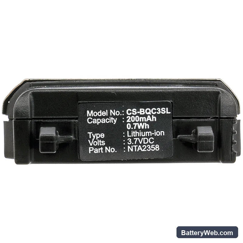 Bose QC3 Replacement Battery, 3.7V, 200mAh, Li-ion 3