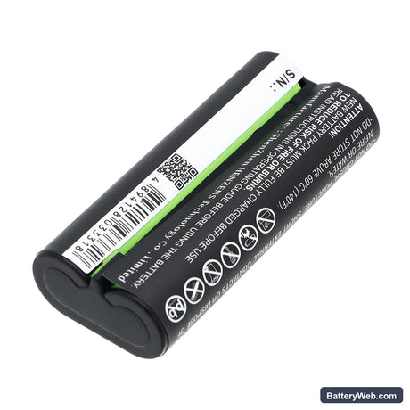 Olympus DS-5000ID Replacement Battery, 2.4V, 800mAh, Ni-MH 4