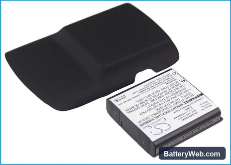 BlackBerry Curve 9360 Replacement Battery, 3.7V, 1600mAh, Li-ion 2