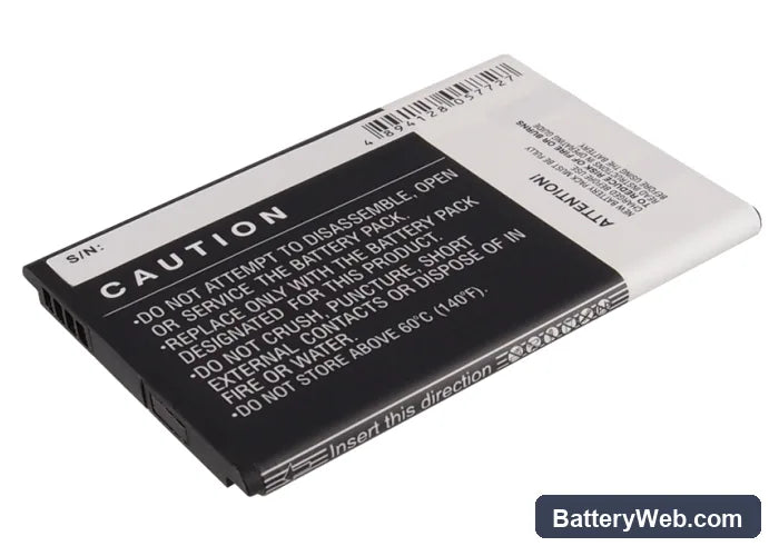 BlackBerry Bold Touch 9900 Replacement Battery, 3.7V, 1450mAh, Li-ion 4