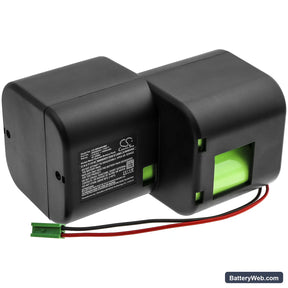 Braun Dropmat Secura Replacement Battery, 9.6V, 7000mAh, Ni-MH 1