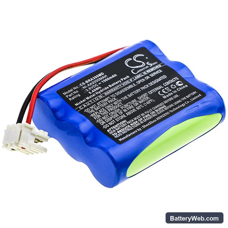 Braun Casmed 3/N600AAK Replacement Battery, 3.6V, 1500mAh, Ni-MH 1