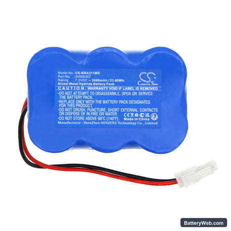 B.Braun Syringe Pump Perfusor FM Seringue D Replacement Battery, 7.2V, 3000mAh, Ni-MH 3
