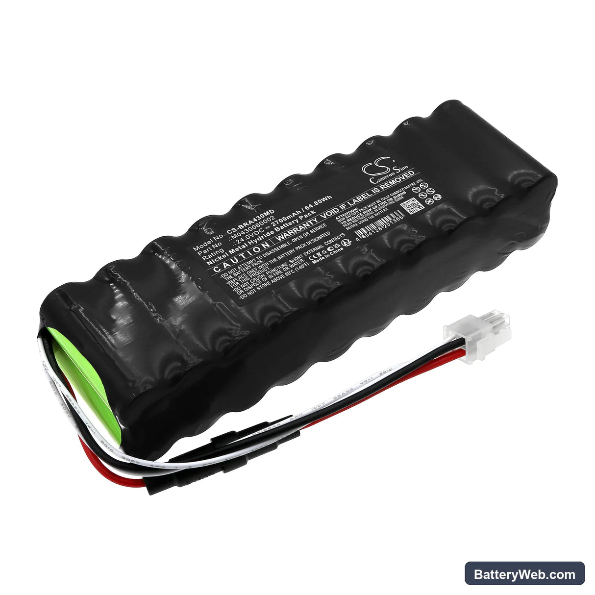 B.Braun omni Replacement Battery, 24V, 2700mAh, Ni-MH 1
