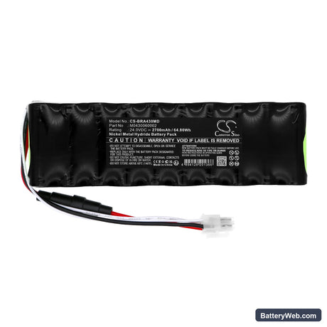 B.Braun omni Replacement Battery, 24V, 2700mAh, Ni-MH 3