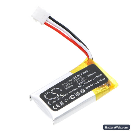 Bosch EB1310000E Replacement Battery, 3.7V, 70mAh, Li-Polymer 1