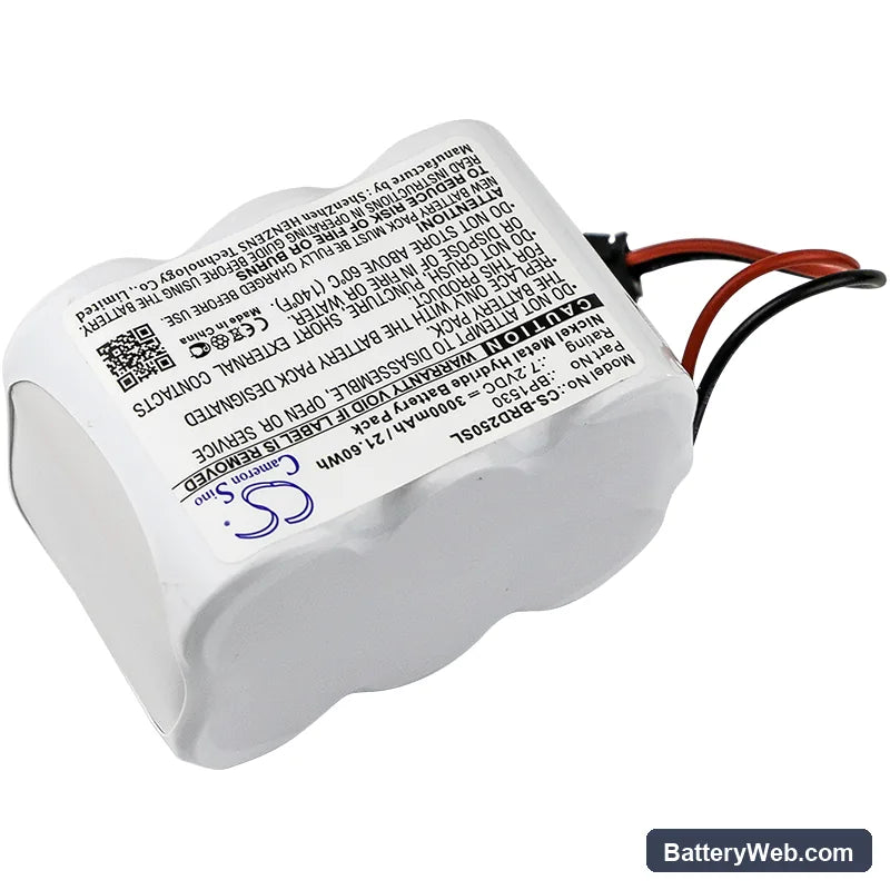 Horizon HDSM Replacement Battery, 7.2V, 3000mAh, Ni-MH 2
