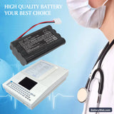 Burdick 4i EKG Replacement Battery, 16.8V, 700mAh, Ni-CD 6