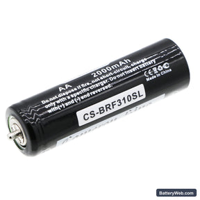 Panasonic ER160 Replacement Battery, 1.2V, 2000mAh, Ni-MH 1