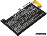 BlackBerry KEYone Replacement Battery, 3.85V, 3400mAh, Li-Polymer 3