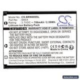 Bosch Nyon Replacement Battery, 3.7V, 700mAh, Li-ion 3
