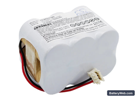 Braun Vista Basic Replacement Battery, 7.2V, 3000mAh, Ni-MH 2