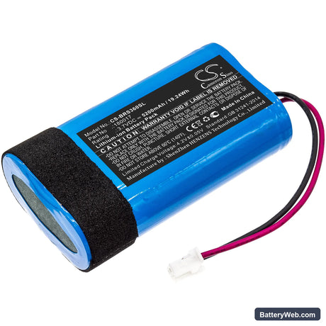 Braven Stryde 360 Replacement Battery, 3.7V, 5200mAh, Li-ion 1