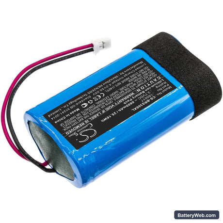 Braven Stryde 360 Replacement Battery, 3.7V, 6800mAh, Li-ion 2