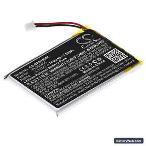 BlueParrott S450 Replacement Battery, 3.7V, 700mAh, Li-Polymer 1