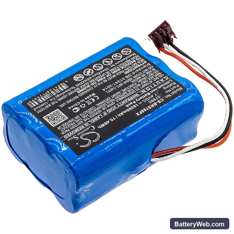 Bright Star LightHawk Replacement Battery, 7.4V, 10200mAh, Li-ion 2
