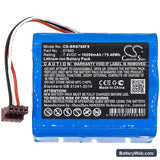 Bright Star LightHawk Replacement Battery, 7.4V, 10200mAh, Li-ion 3