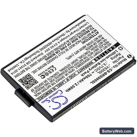 Blinc G2 Replacement Battery, 3.7V, 700mAh, Li-ion 2