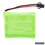 BRAVAT SITIA Replacement Battery, 3.6V, 2000mAh, Ni-MH 3