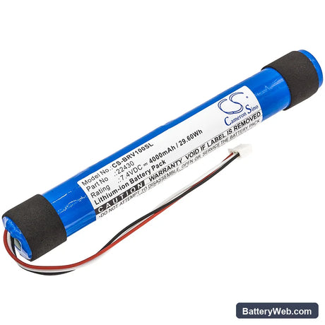 Braven BRV-Blade Replacement Battery, 7.4V, 4000mAh, Li-ion 1