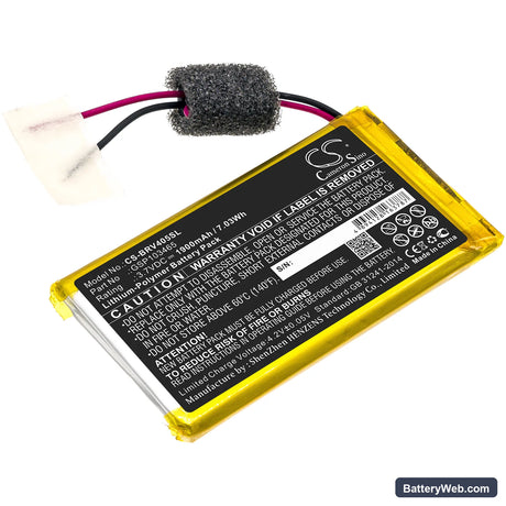 Braven 405 Replacement Battery, 3.7V, 1900mAh, Li-Polymer 1