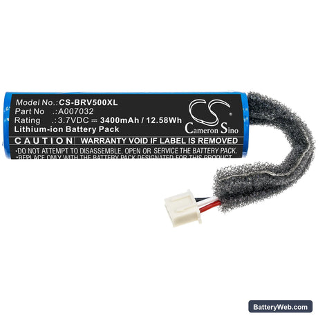 Braven BRV-PRO Replacement Battery, 3.7V, 3400mAh, Li-ion 3