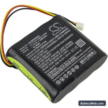 Klipsch KMC1 Replacement Battery, 7.4V, 4400mAh, Li-ion 1