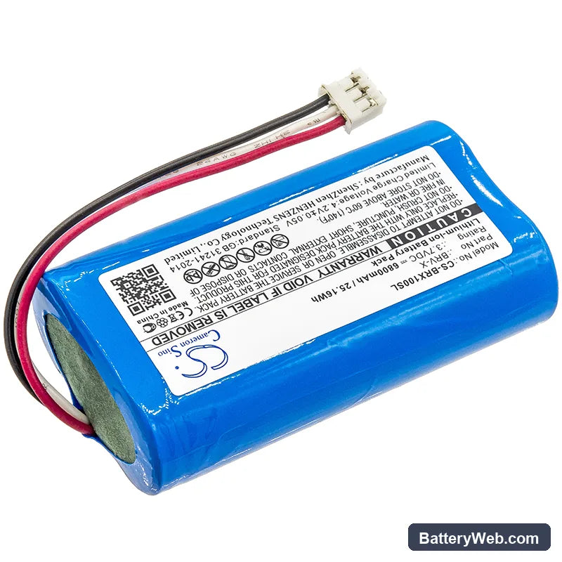 Braven BRV-X Replacement Battery, 3.7V, 6800mAh, Li-ion 2