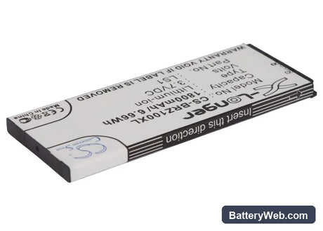 BlackBerry Z10 Replacement Battery, 3.7V, 1800mAh, Li-ion 2
