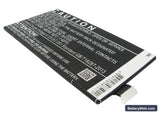 BlackBerry Z30 Replacement Battery, 3.8V, 2800mAh, Li-Polymer 3