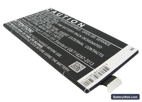 BlackBerry Z30 Replacement Battery, 3.8V, 2800mAh, Li-Polymer 3
