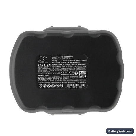 Ramset Dyna Drill 514 Replacement Battery, 14.4V, 1500mAh, Ni-MH 5