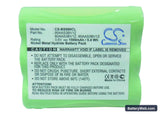 GP 60AAS3BV1Z Replacement Battery, 3.6V, 1500mAh, Ni-MH 5