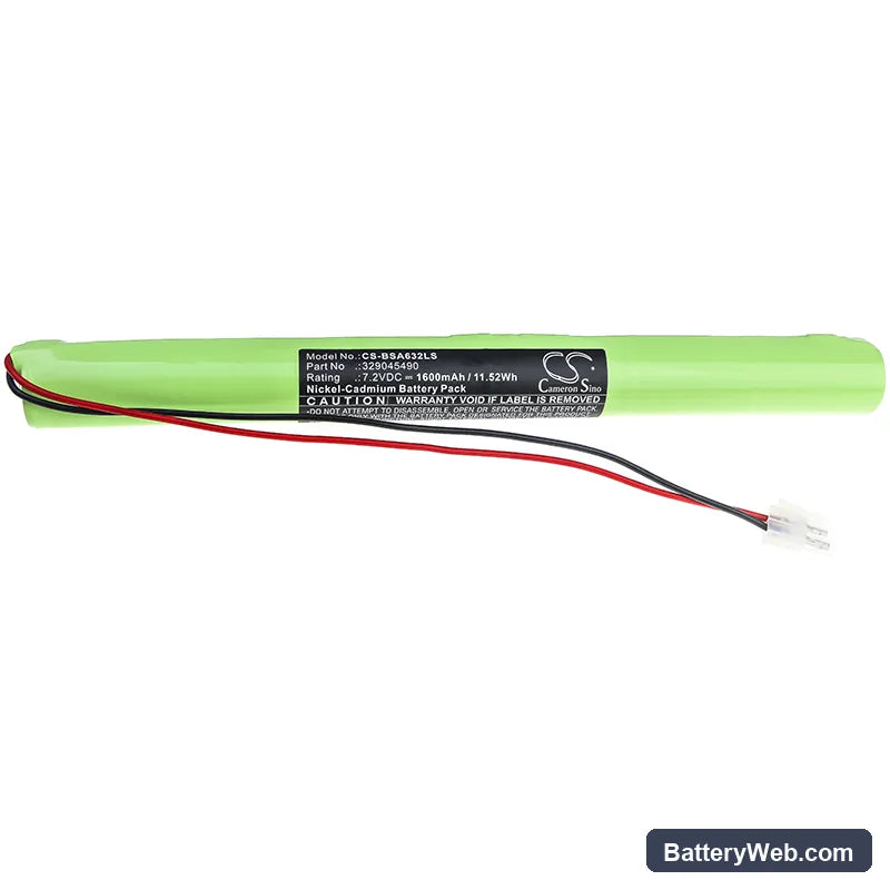 BAES OVA TD310632 Replacement Battery, 7.2V, 1600mAh, Ni-CD 3