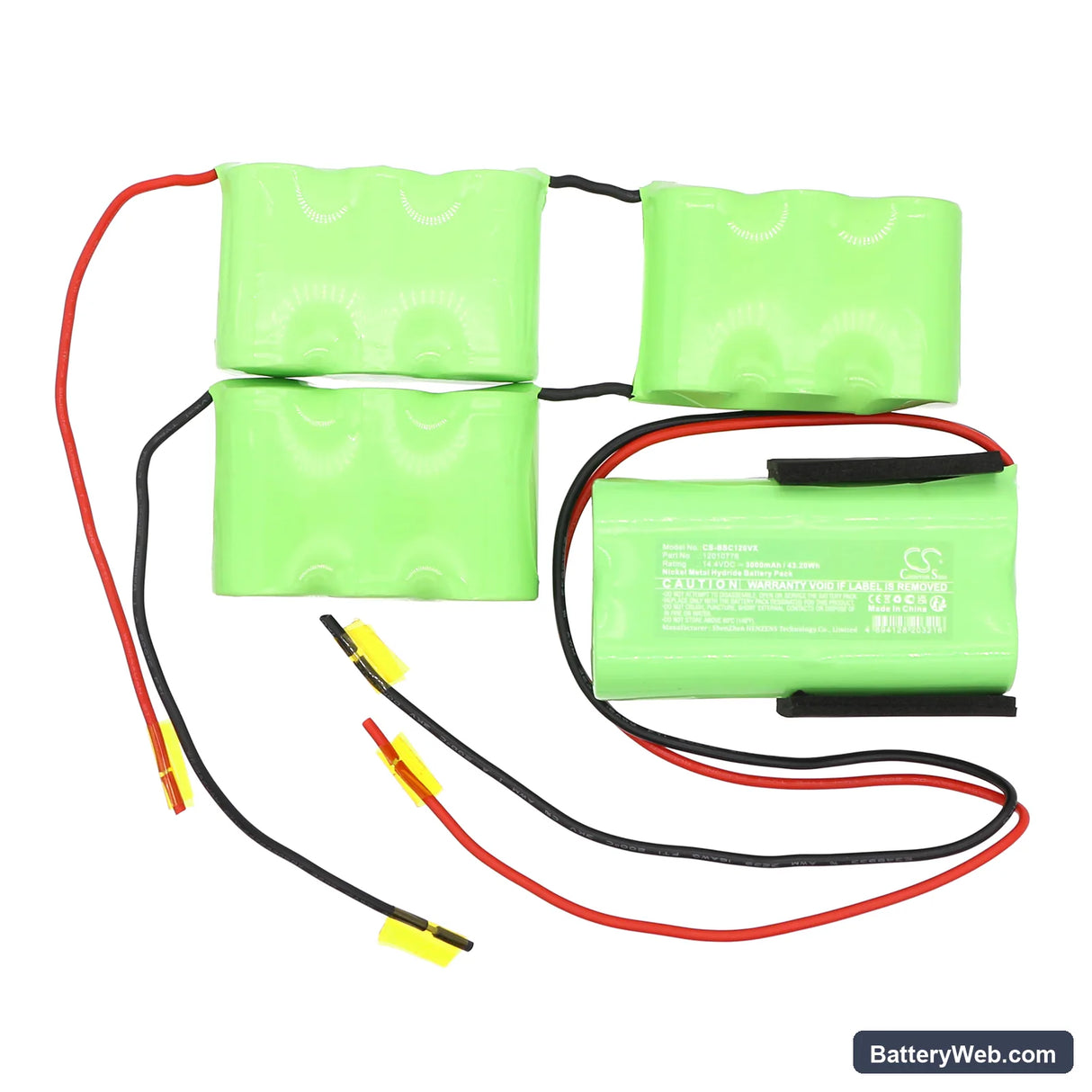 Bosch 12010776 Replacement Battery, 14.4V, 3000mAh, Ni-MH 3