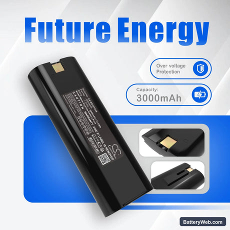 Bosch BBZ36AB01 Replacement Battery, 7.2V, 3000mAh, Ni-MH 6
