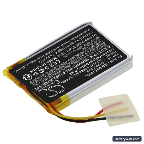 Bose Sport Earbuds Charging Base Replacement Battery, 3.7V, 500mAh, Li-Polymer 2