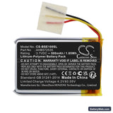 Bose Sport Earbuds Charging Base Replacement Battery, 3.7V, 500mAh, Li-Polymer 3